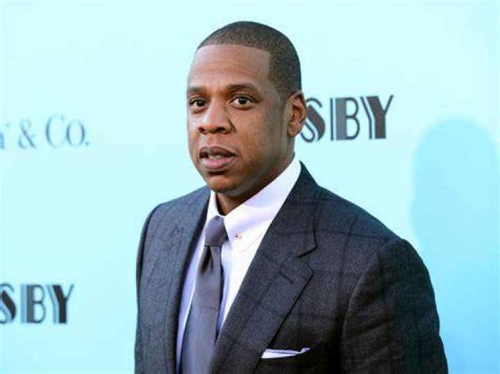 American Rapper Jay-Z stands on the sidelines with daughter Blue Ivy Carter before Super Bowl LVIII between the against the San Francisco 49ers and Kansas City Chiefs at Allegiant Stadium on February 11, 2024 in Las Vegas, Nevada.