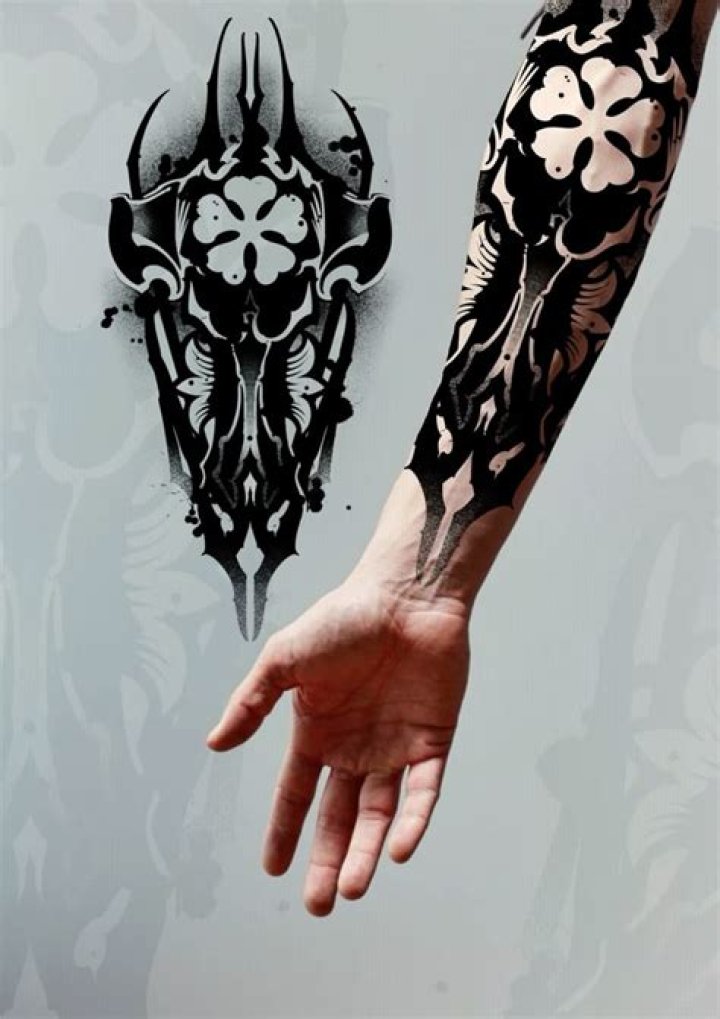 Black Clover Tattoo Ideas