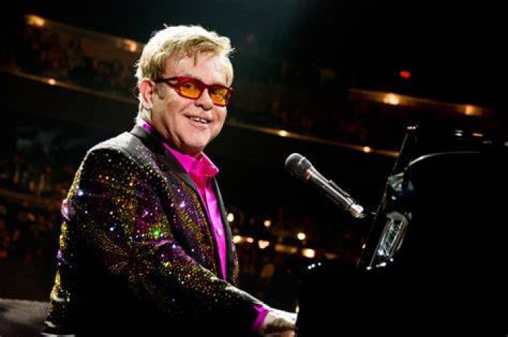 Elton John Performs live on stage during his "Farewell Yellow Brick Road" Tour at The O2 Arena on April 2, 2023, in London, England. | Source: Getty Images