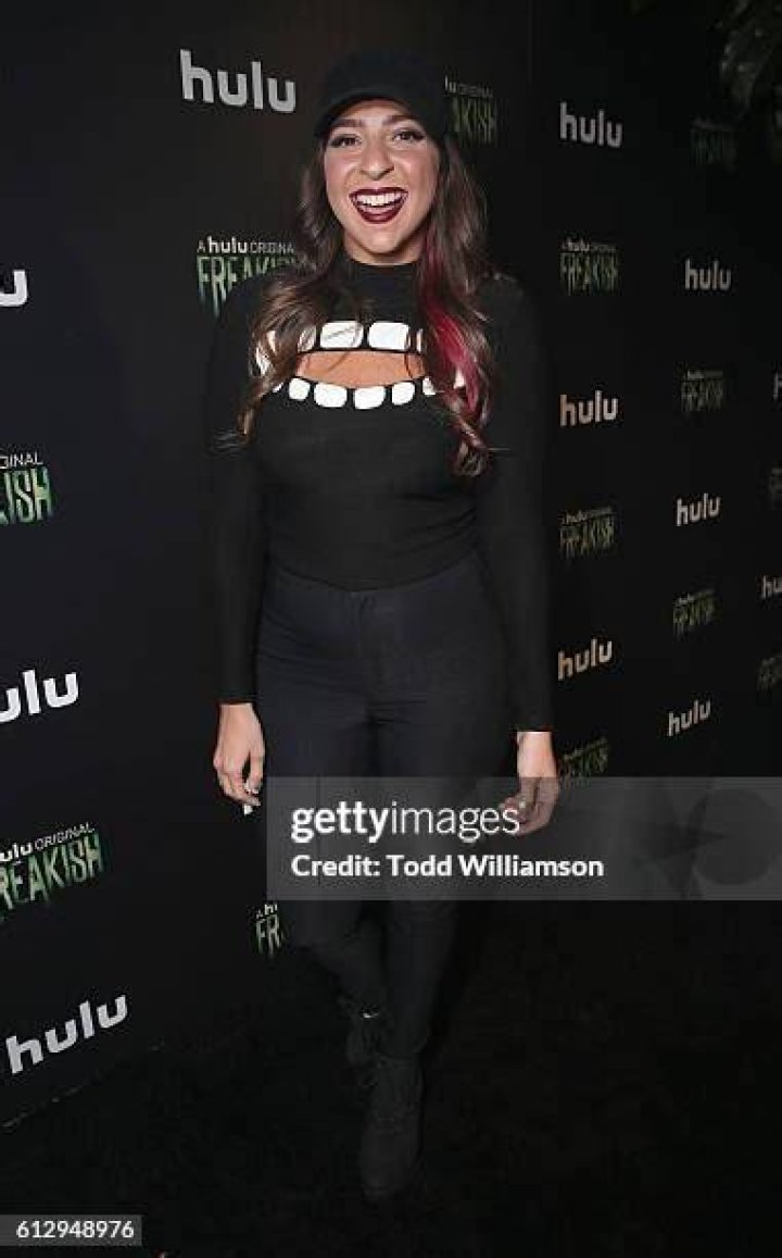Gabbie Hanna attends Hulu Original "Freakish" Premiere at Smogshoppe, 2016 in Los Angeles, California. | Source: Getty Images