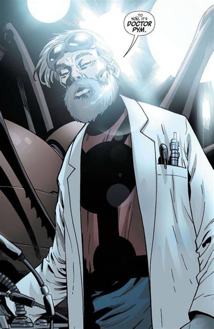 Hank Pym hitting Jan Van Dyne