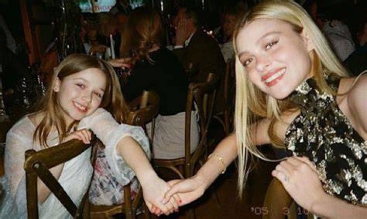 harper and nicola holding hands