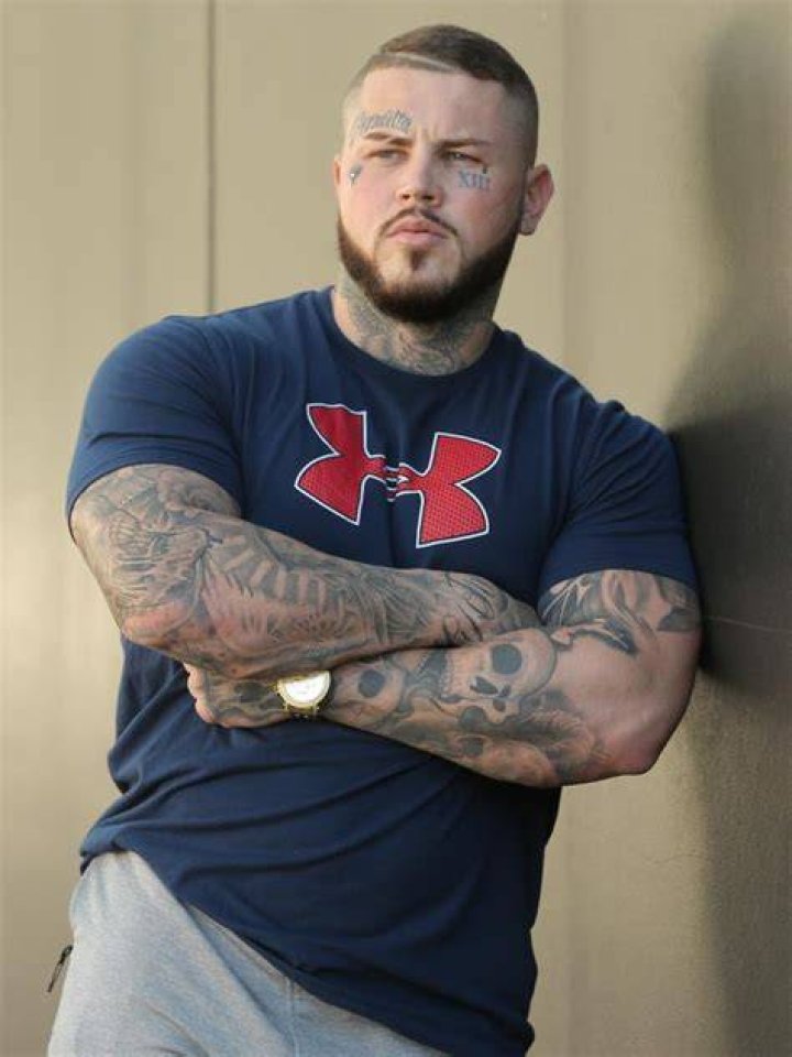 Harrison Geppert (pictured) idolised his older brother, gangster Ben 'Notorious' Geppert