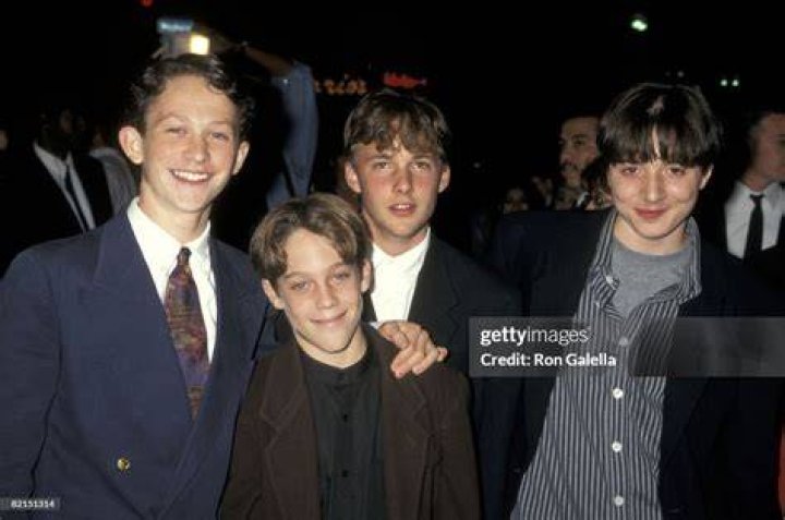 Jonathan Tucker, Jeffrey Wigdor, Brad Renfro and Joe Perrino at "Sleepers'" Premiere in Los Angeles | Photo: Getty Images