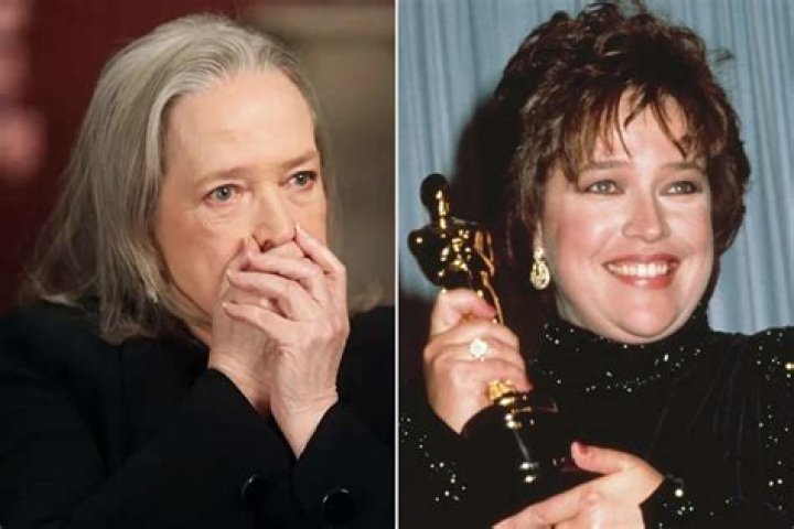 Kathy Bates winning her second Emmy in 2014. I Image: Twitter/ Screener.