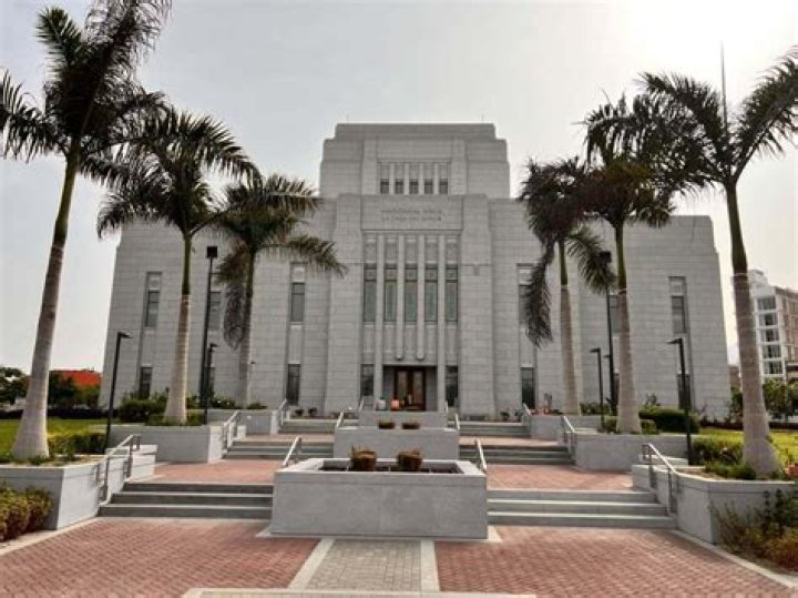 Lima Peru Los Olivos Temple
