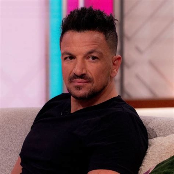 peter andre dressing room