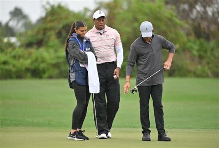 sam woods and tiger woods pnc championship 2023